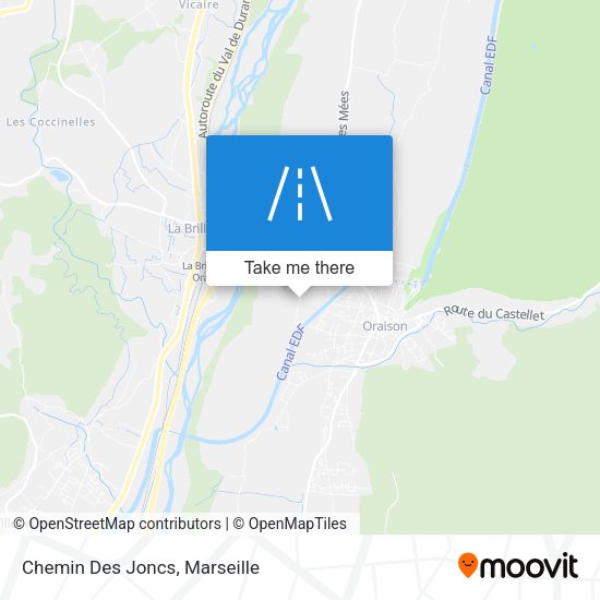 Chemin Des Joncs map
