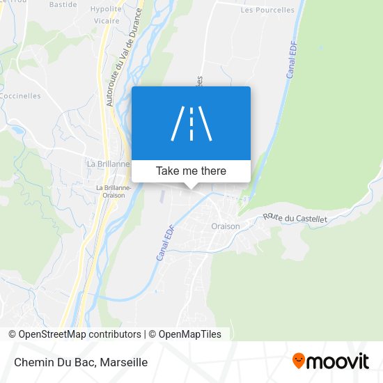 Chemin Du Bac map