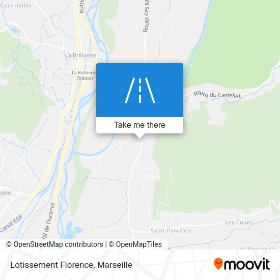 Lotissement Florence map