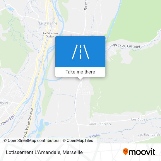 Lotissement L'Amandaie map