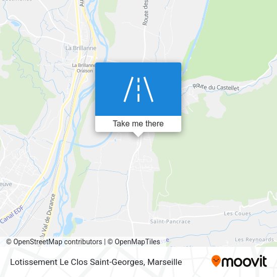 Lotissement Le Clos Saint-Georges map