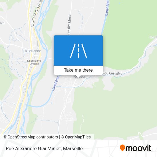 Rue Alexandre Giai Miniet map