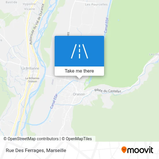 Rue Des Ferrages map