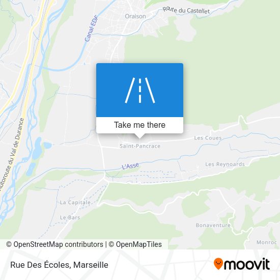 Rue Des Écoles map