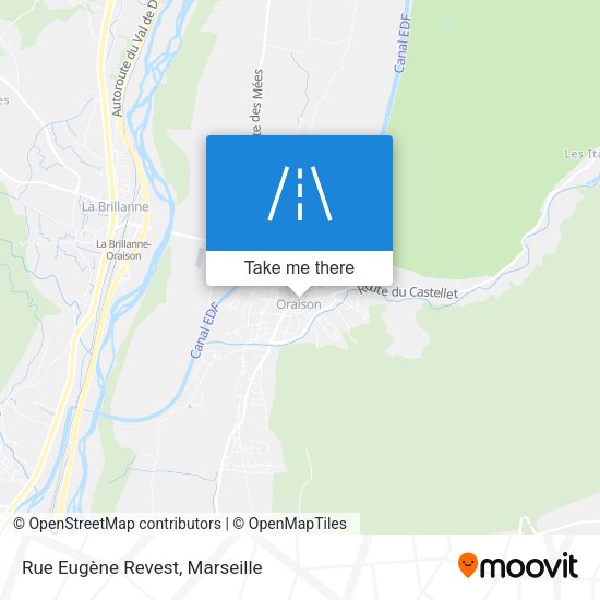 Rue Eugène Revest map