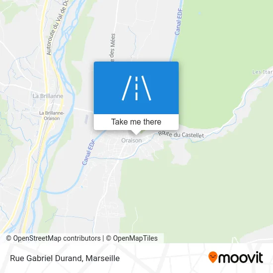 Rue Gabriel Durand map