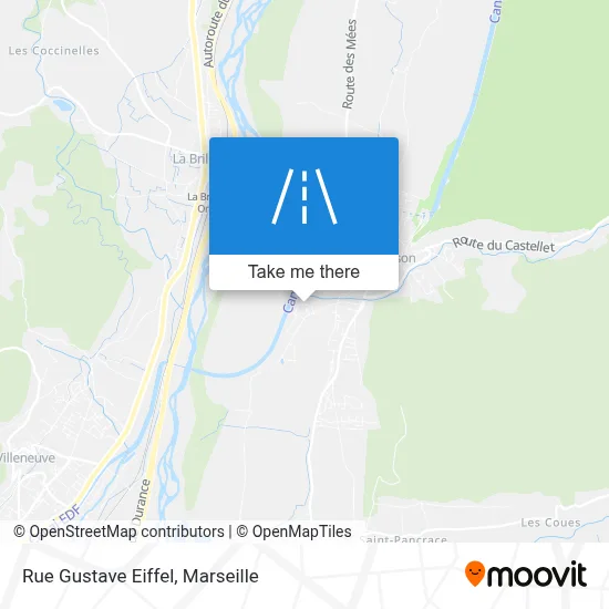 Rue Gustave Eiffel map