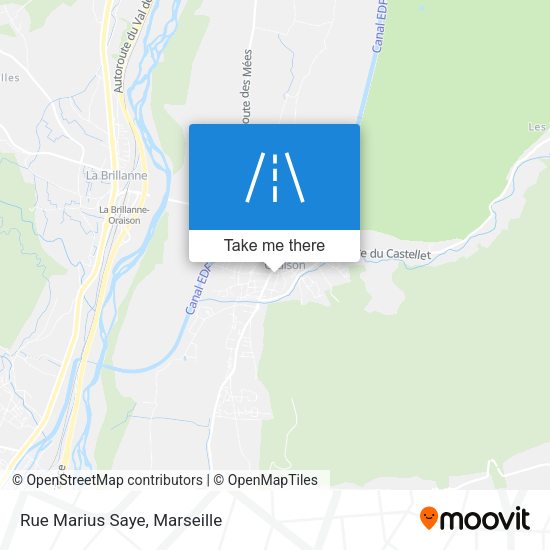 Rue Marius Saye map