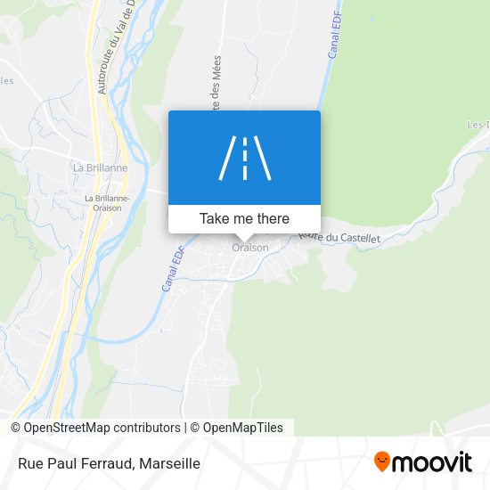 Rue Paul Ferraud map