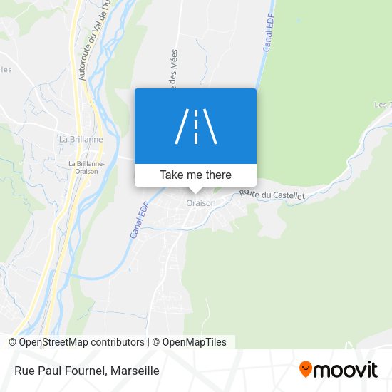 Rue Paul Fournel map
