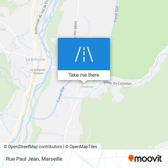 Rue Paul Jean map