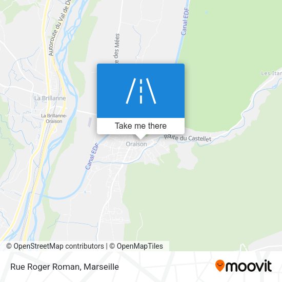 Rue Roger Roman map