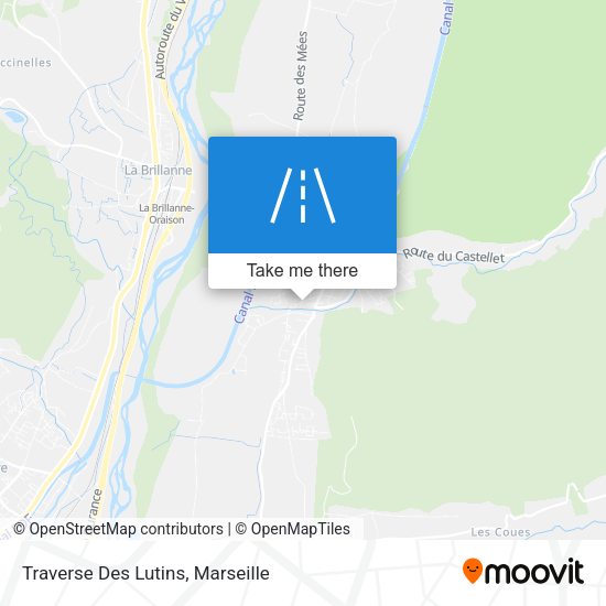 Traverse Des Lutins map