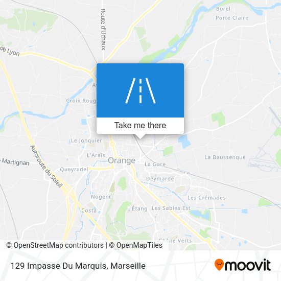 129 Impasse Du Marquis map