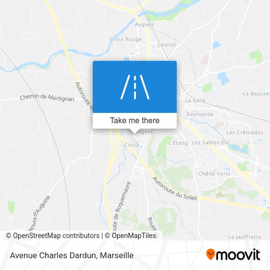 Avenue Charles Dardun map