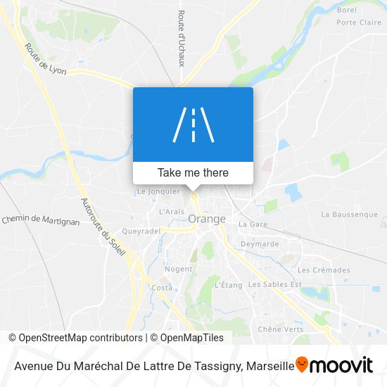 Avenue Du Maréchal De Lattre De Tassigny map