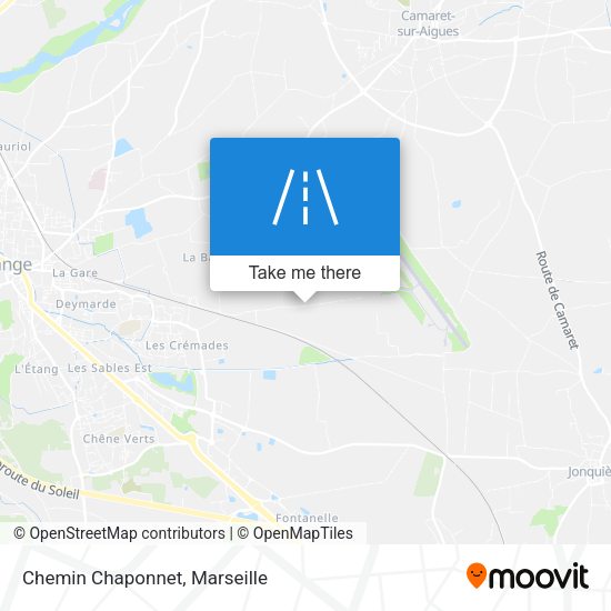 Chemin Chaponnet map