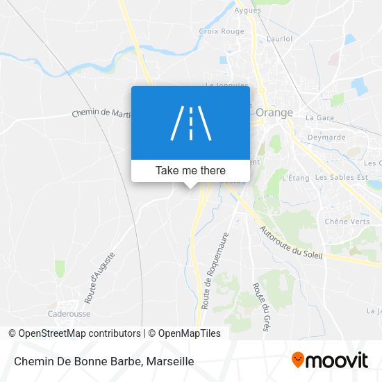 Chemin De Bonne Barbe map