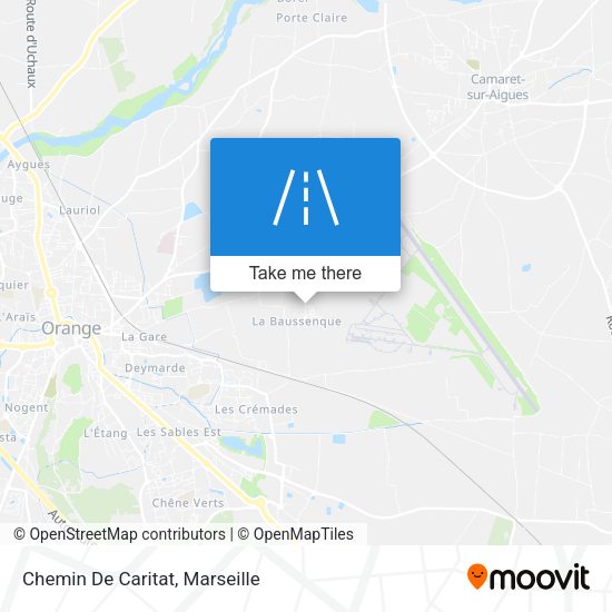 Chemin De Caritat map