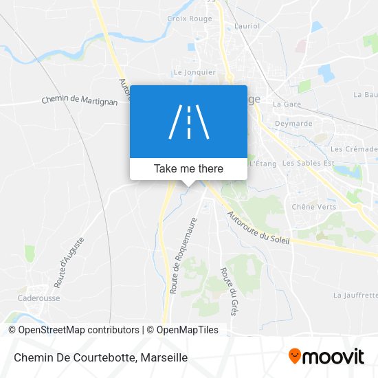 Chemin De Courtebotte map