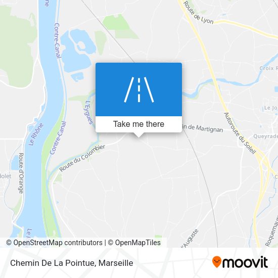 Chemin De La Pointue map