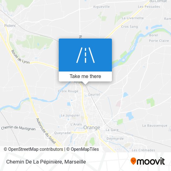 Chemin De La Pépinière map