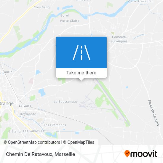 Chemin De Ratavoux map