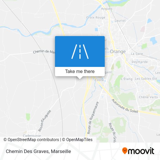 Chemin Des Graves map