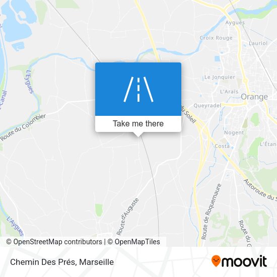 Chemin Des Prés map
