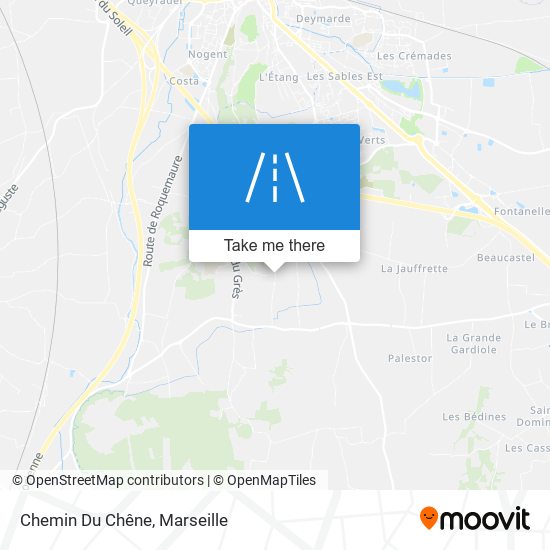 Chemin Du Chêne map
