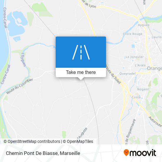 Chemin Pont De Biasse map