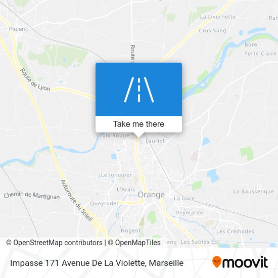 Impasse 171 Avenue De La Violette map