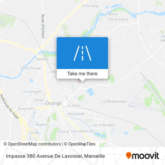 Impasse 380 Avenue De Lavoisier map