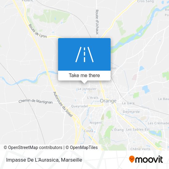 Impasse De L'Aurasica map