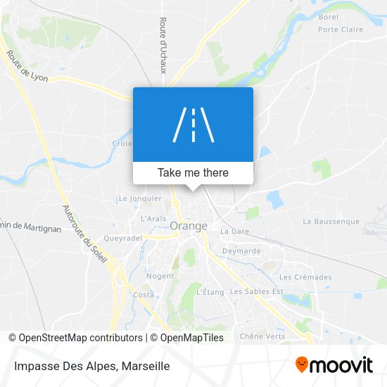 Impasse Des Alpes map