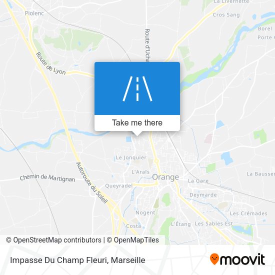 Impasse Du Champ Fleuri map