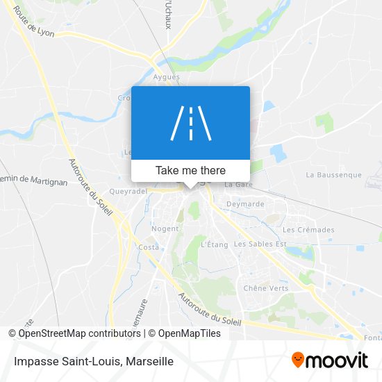 Impasse Saint-Louis map