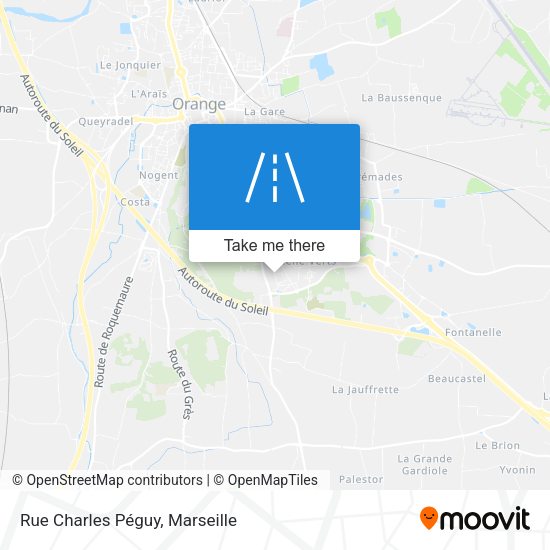 Rue Charles Péguy map