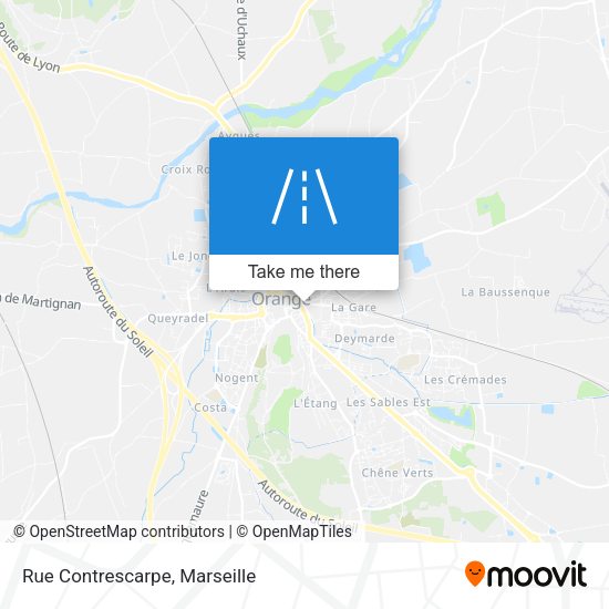 Rue Contrescarpe map