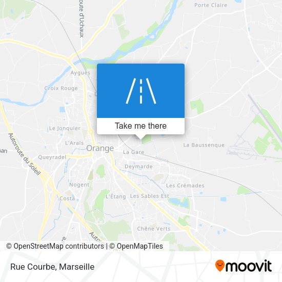 Rue Courbe map