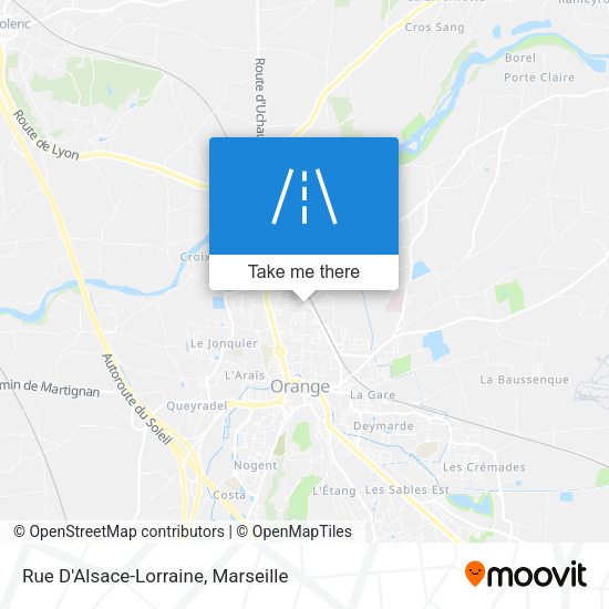 Rue D'Alsace-Lorraine map