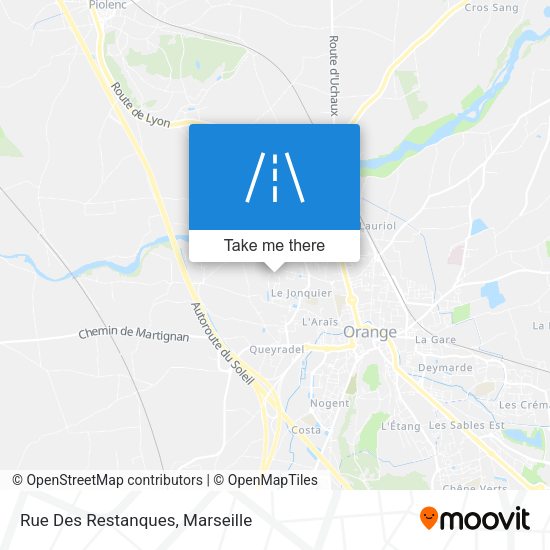 Rue Des Restanques map