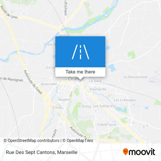 Rue Des Sept Cantons map