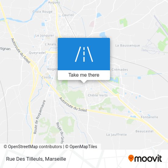 Rue Des Tilleuls map