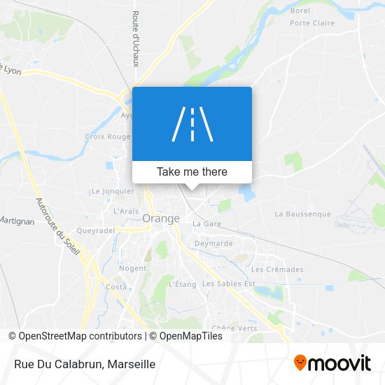 Rue Du Calabrun map