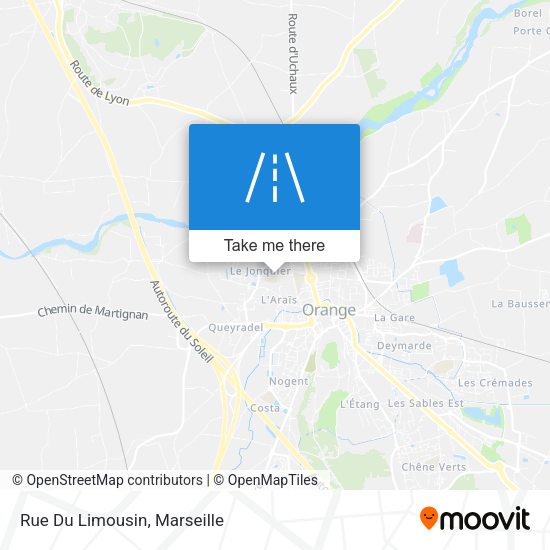 Rue Du Limousin map