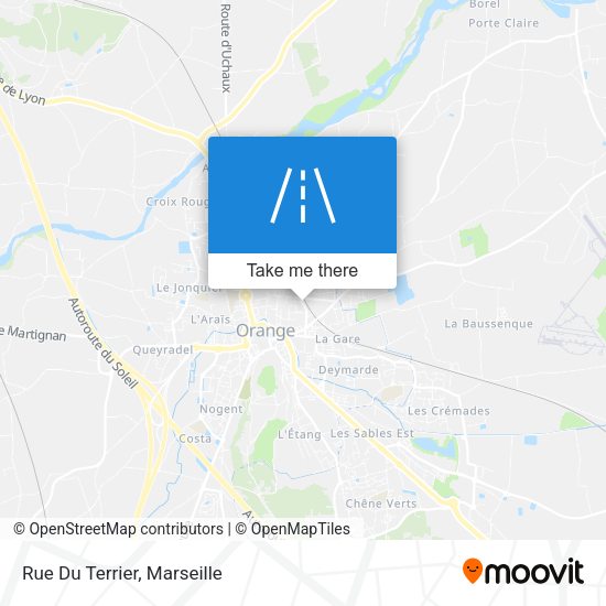Rue Du Terrier map