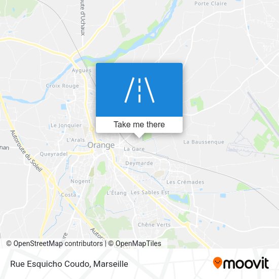 Rue Esquicho Coudo map