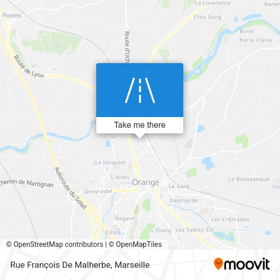 Rue François De Malherbe map