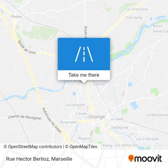 Rue Hector Berlioz map